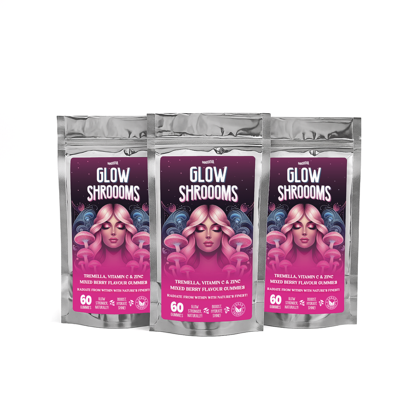 GlowShroooms Triple Pack